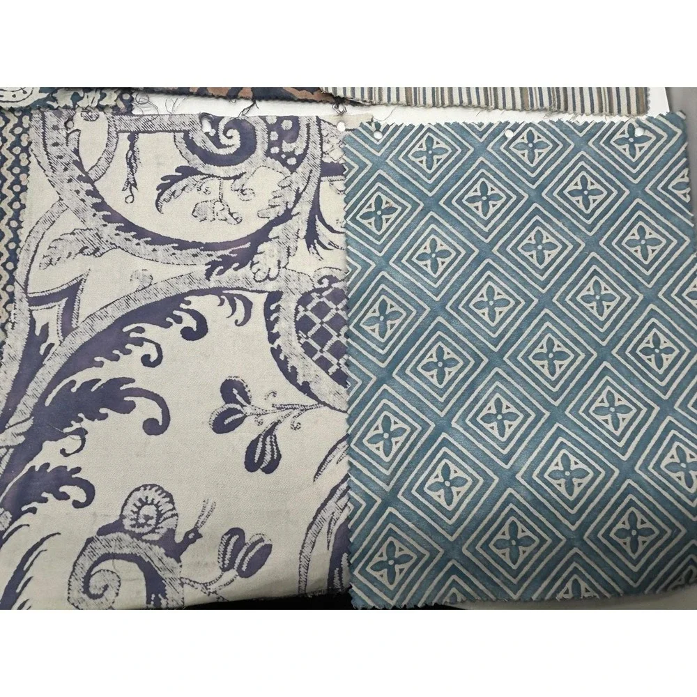 Vtg Six Rare FORTUNY Sample Pieces - Stunning Hard to Find Patterns & Colors